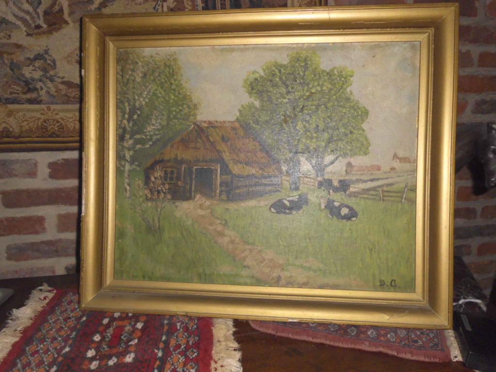 Mooie schilderij te koop, geschilderd op doek, Ophalen of Verzenden