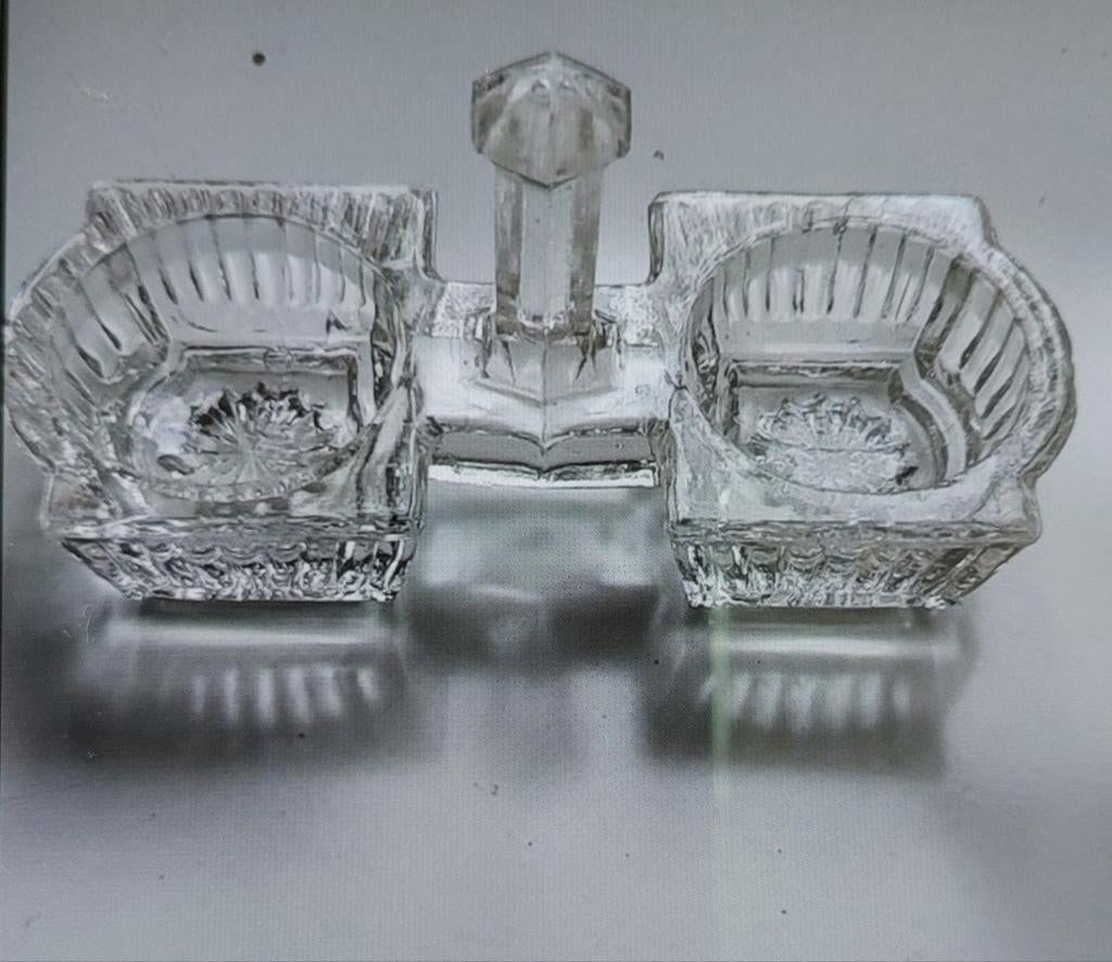 Sel et poivre en verre, Antiquités & Art, Enlèvement ou Envoi