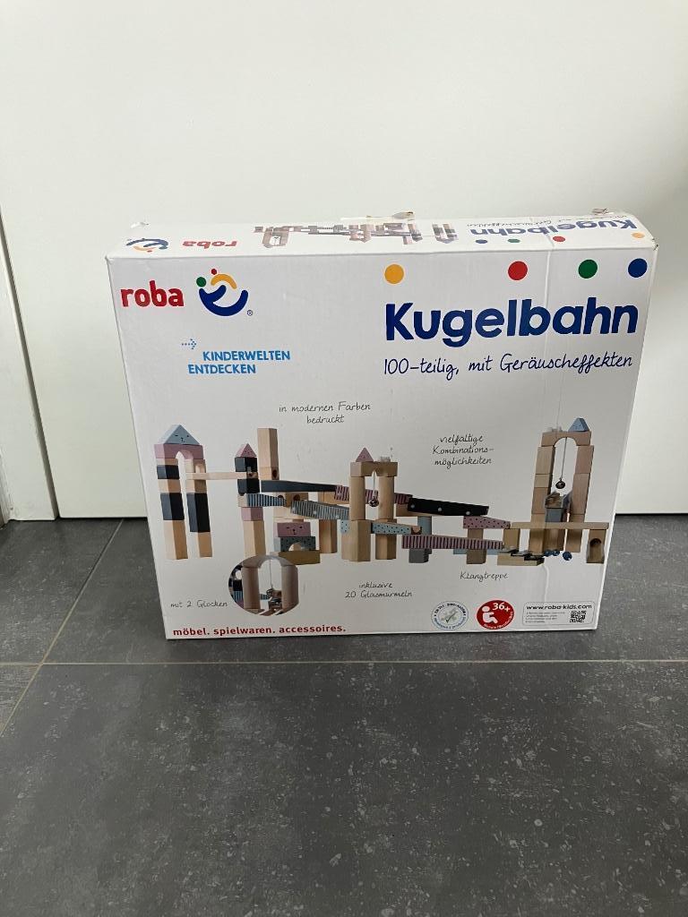Roba houten knikkerbaan, Kinderen en Baby's, Speelgoed | Houten speelgoed, Ophalen, Zo goed als nieuw, Overige typen