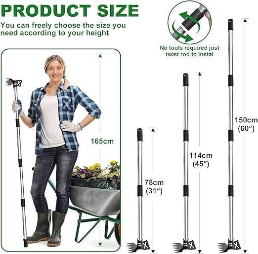 Houe de jardin double face | LIVRAISON GRATUITE, Neuf, -, -, BOODPET