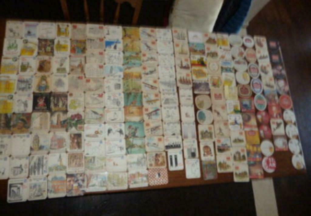 172 verschillende bier viltjes STELLA ARTOIS Leuven, Verzamelen, Ophalen of Verzenden, Gebruikt, Viltje(s), Stella Artois
