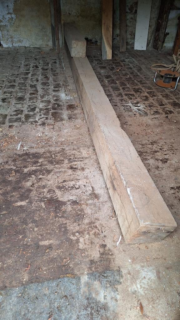 poutre en chêne neuve, Jardin & Terrasse, Neuf, Enlèvement ou Envoi, Bois dur, 250 cm ou plus