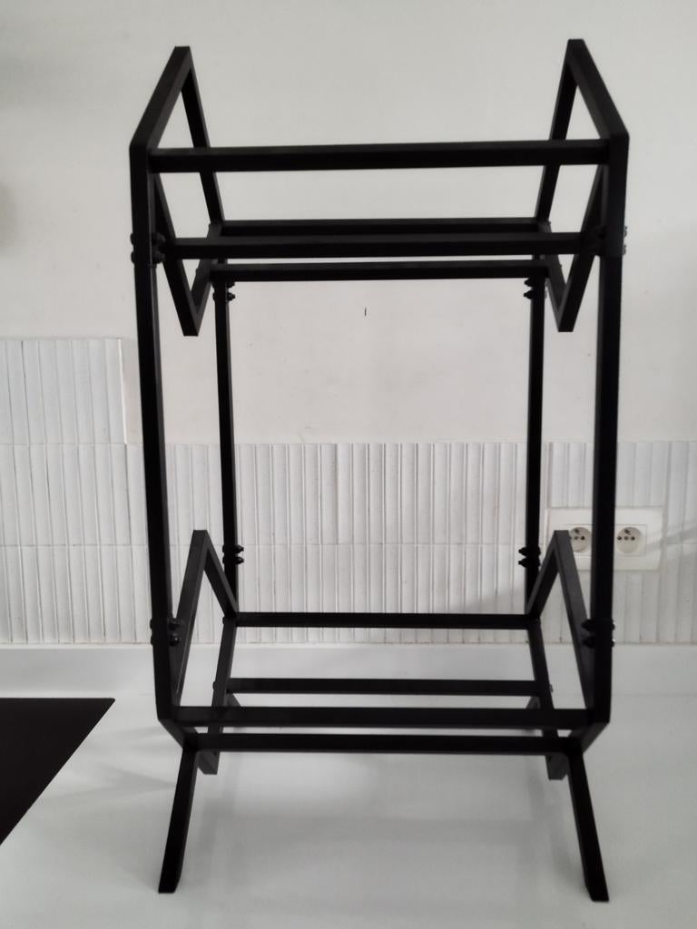 Platen rek vinyl mat zwart, Enlèvement