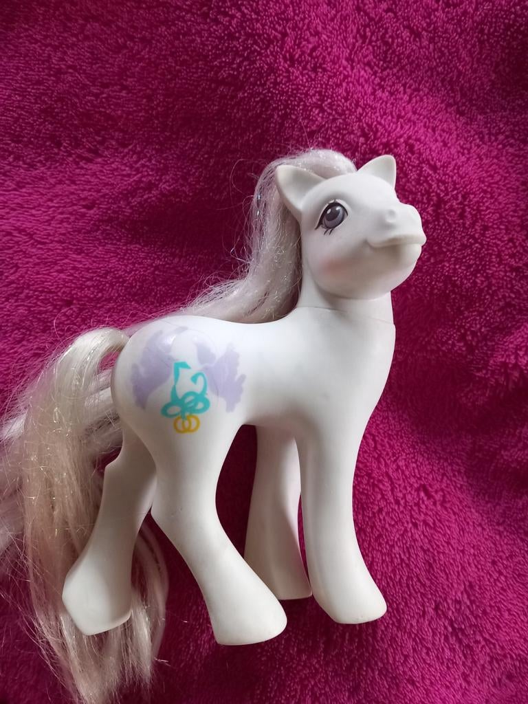 Vintage 1989 G1 My Little Pony MLP PONY Bruid -> 10€, Ophalen, Zo goed als nieuw