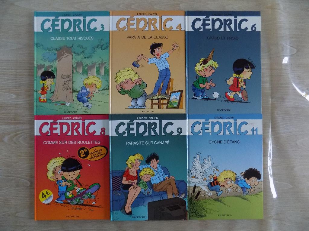 Cedric BD, Ophalen, Nieuw, Meerdere stripboeken, Laudec & Cauvin