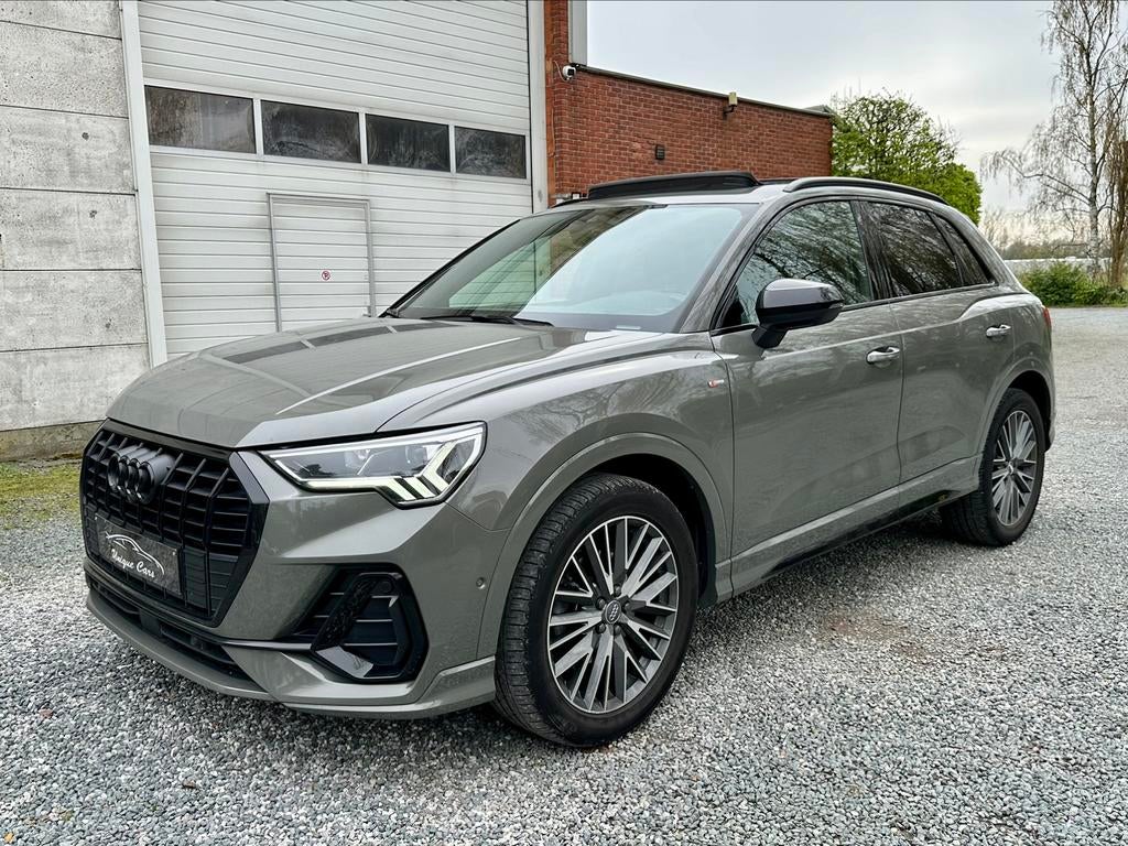 Audi Q3 2.0 TDi Full S Line Automaat Pano Matrix Shadow 2019, Achat, Entreprise, 1968 cm³, Noir