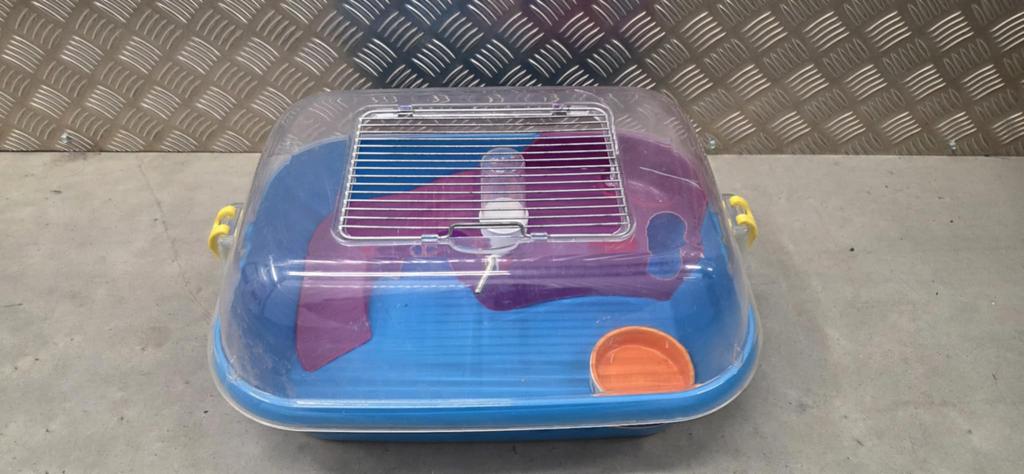 Kleine hamsterkooi, Dieren en Toebehoren, Ophalen, Gebruikt, Kooi, Hamster