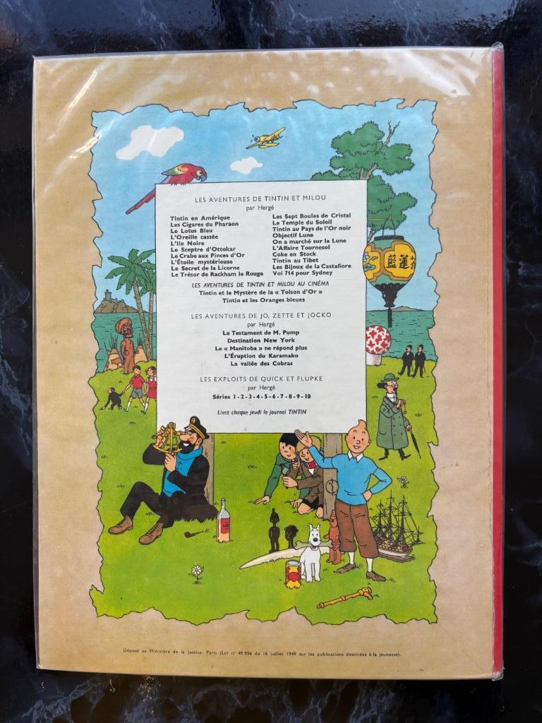 TINTIN - Vol 714 pour Sydney - 2eme édition - TBE, Boeken, Gelezen, Eén stripboek, Ophalen of Verzenden, Hergé.