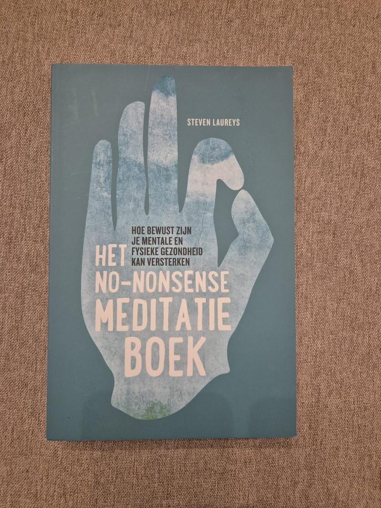 Het no-nonsense meditatieboek van Steven Laureys, Boeken, Ophalen, Steven Laureys