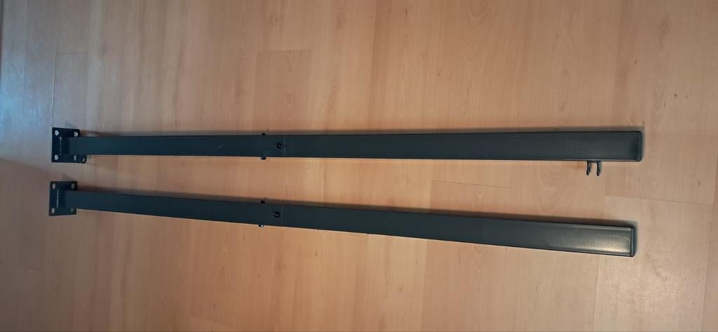 2 poort palen 180 cm Donkergrijs, Ophalen, Nieuw