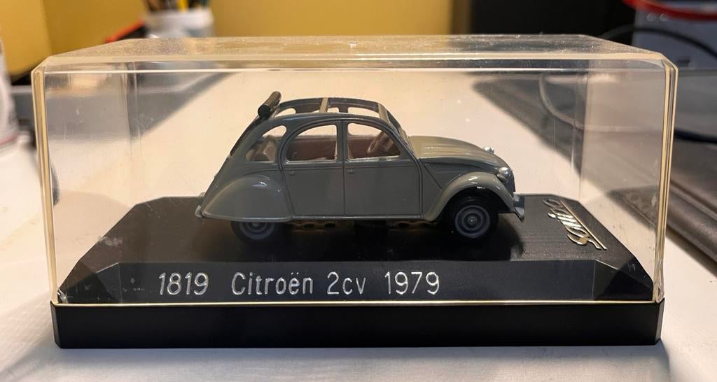1/43 Citroën 2CV 1979 Solido, Enlèvement, Utilisé, Voiture, Solido