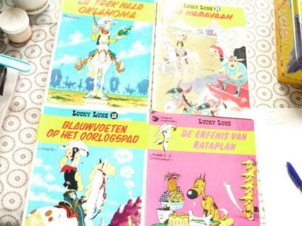 Lucky Luke Stripverhalen, Meerdere stripboeken, Ophalen of Verzenden, Gelezen
