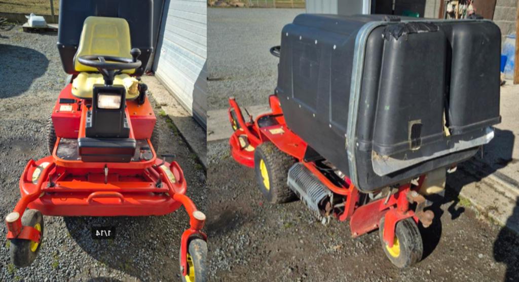 Zero turn zitmaaier met opvang, Tuin en Terras, Ophalen, Gebruikt, Versnellingen, 90 tot 120 cm