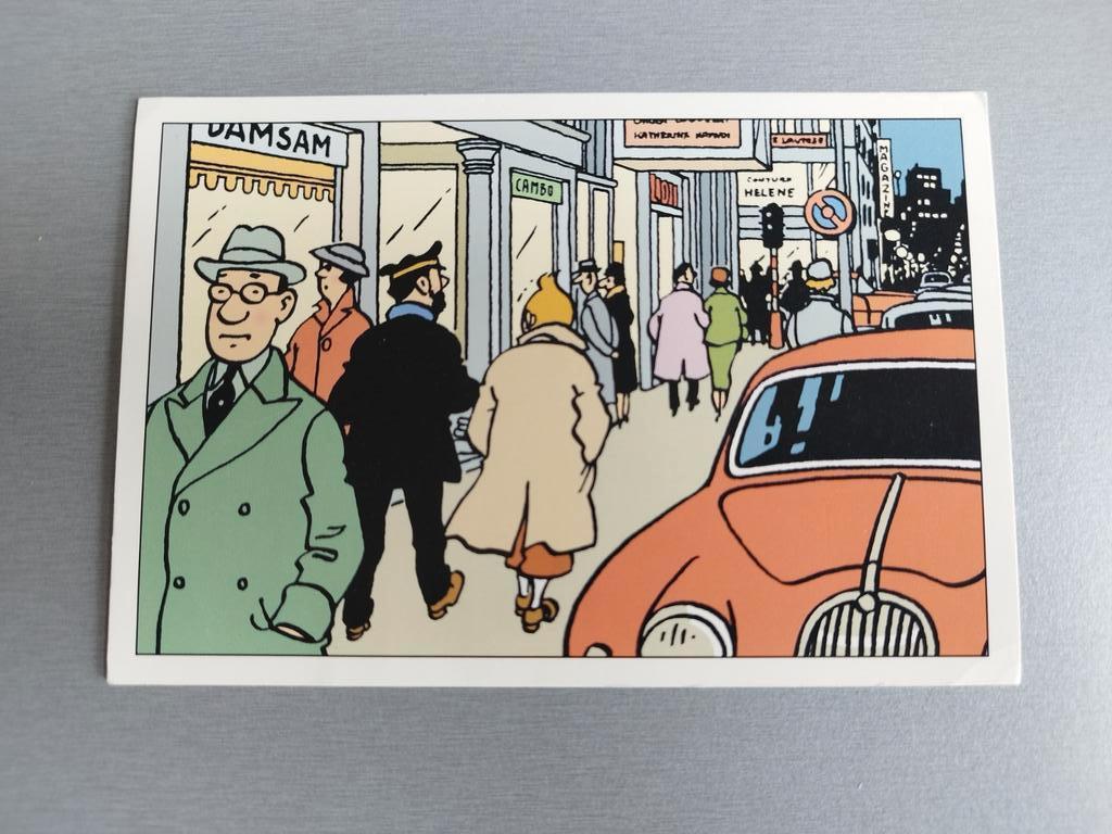 Carte postale Tintin Hergé Moulinsart, Une BD, Enlèvement ou Envoi, Comme neuf
