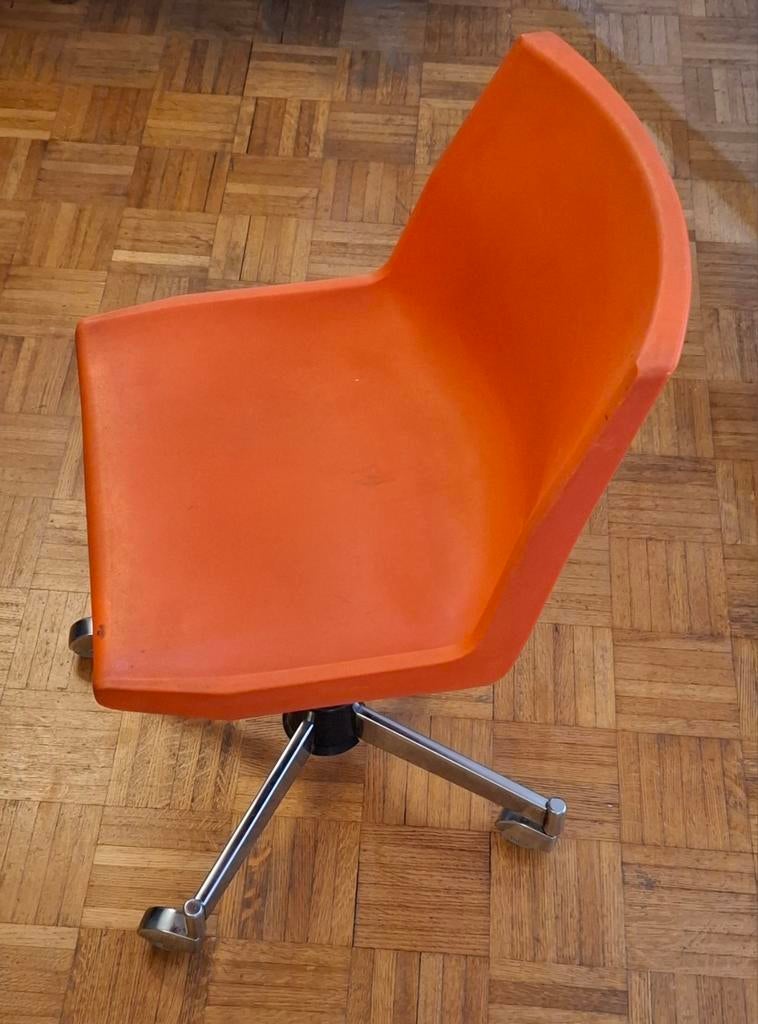 Chaise de bureau Sputnik de JP.Edomonds, Maison & Meubles, Enlèvement ou Envoi, Comme neuf, Orange, Chaise de bureau