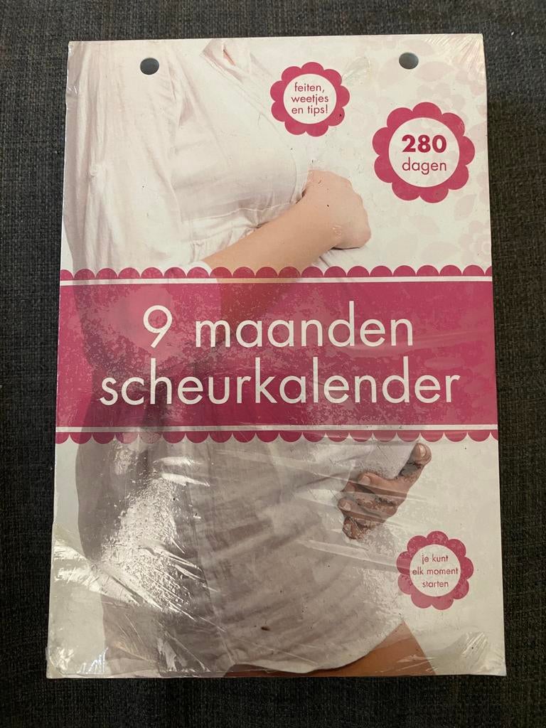 Scheurkalender voor tijdens zwangerschap, Boeken, Ophalen, Nieuw