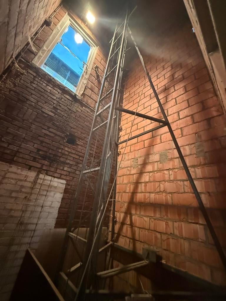 Ladderlift, Ophalen, Gebruikt