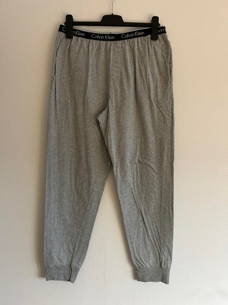 Grijze jogger pyjamabroek sleepwear Calvin Klein maat L, Kleding | Heren, Pyjama's, Ophalen of Verzenden, Zo goed als nieuw, Maat 52/54 (L)