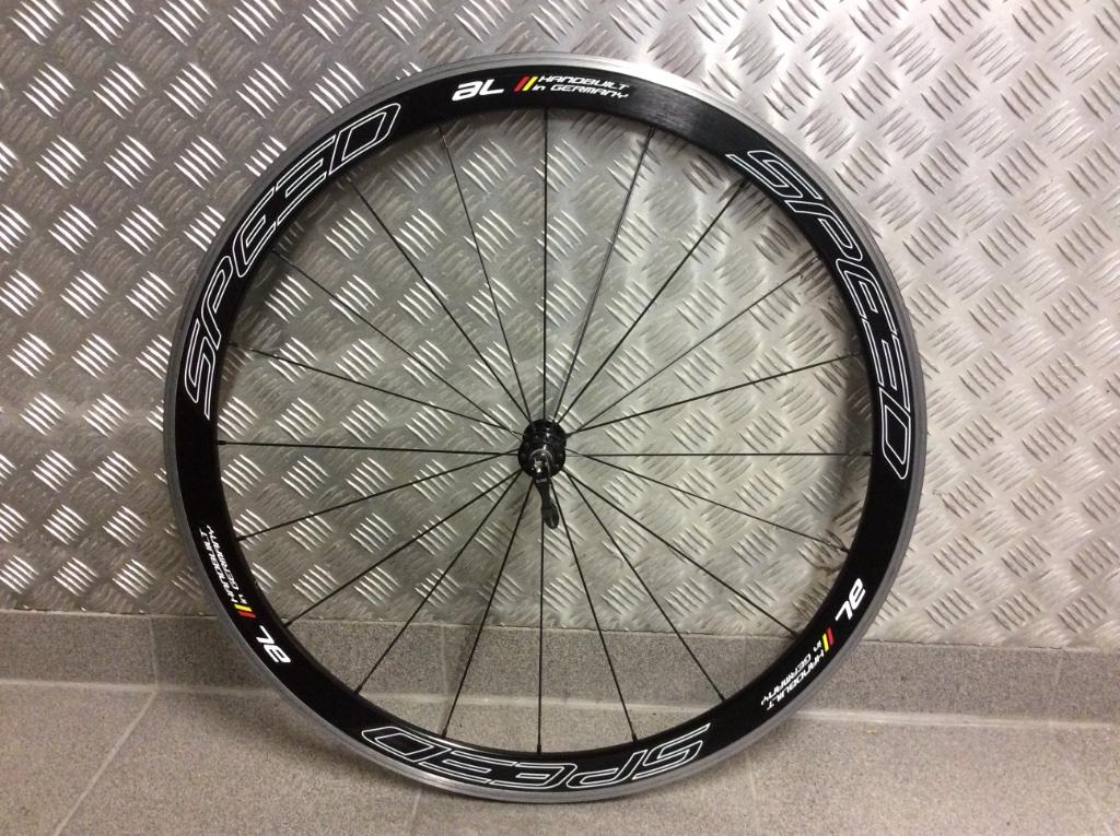 Voorwiel koersfiets/racefiets, Ophalen, Gebruikt