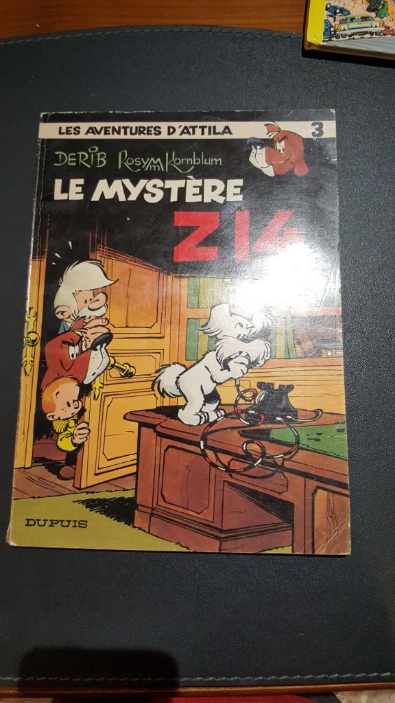 DERIB - ATTILA N3 - le MYSTERE Z14 - EO 1971, Livres, BD, Enlèvement ou Envoi, Utilisé