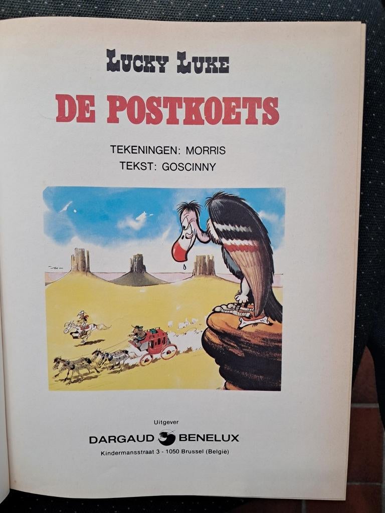 Lucky luke 1  HC dargaud kunstleer, Enlèvement ou Envoi, Utilisé