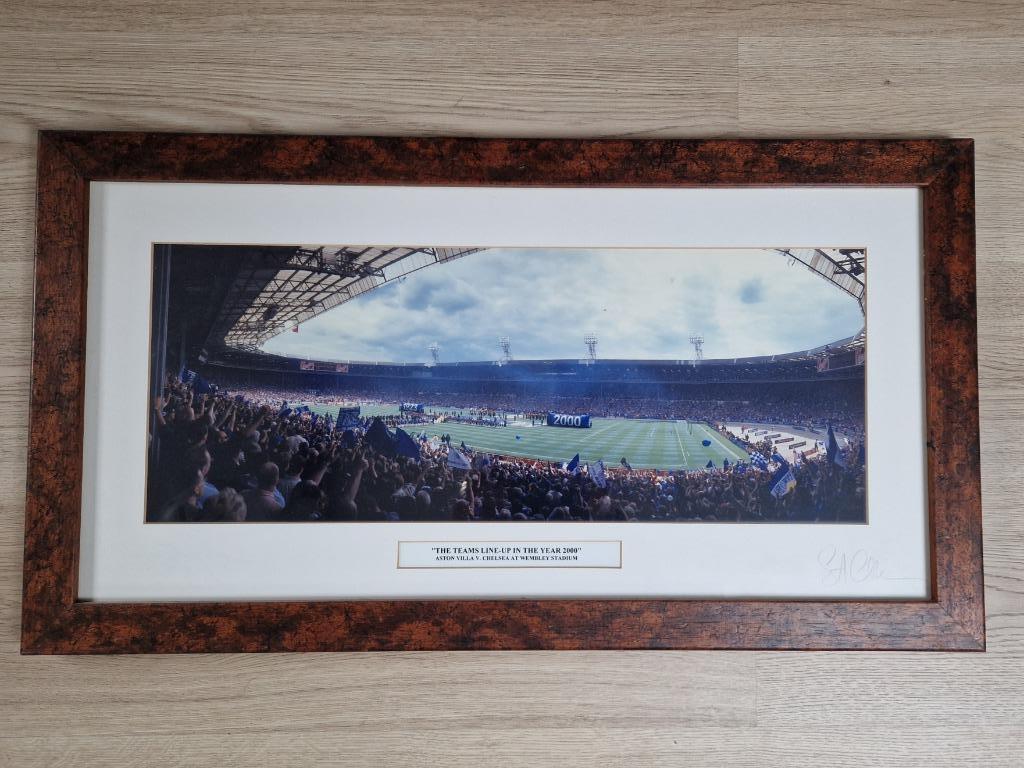 Photo Stade de Wembley lors de la finale de la F.A. Cup, Enlèvement, Comme neuf, Affiche, Image ou Autocollant