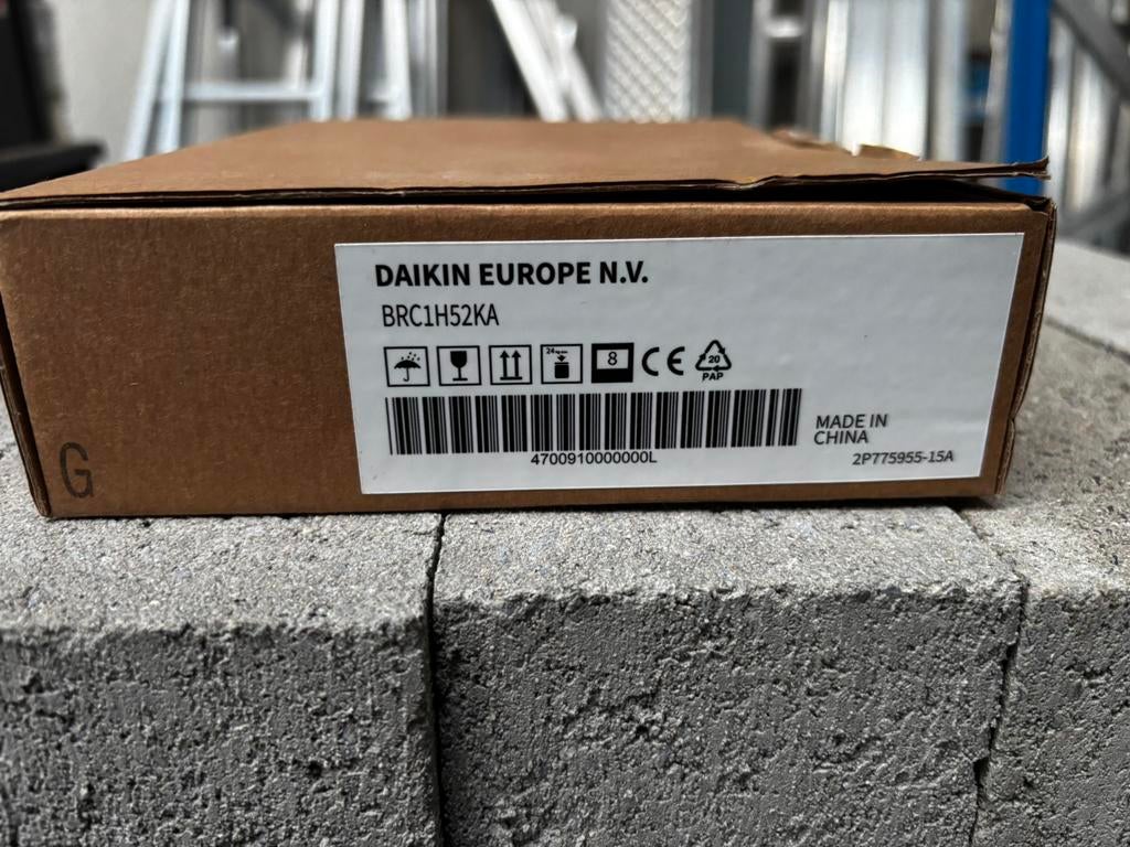 Daikin thermostaat Madoka voor airco BRC1H52KA, Ophalen of Verzenden, Nieuw