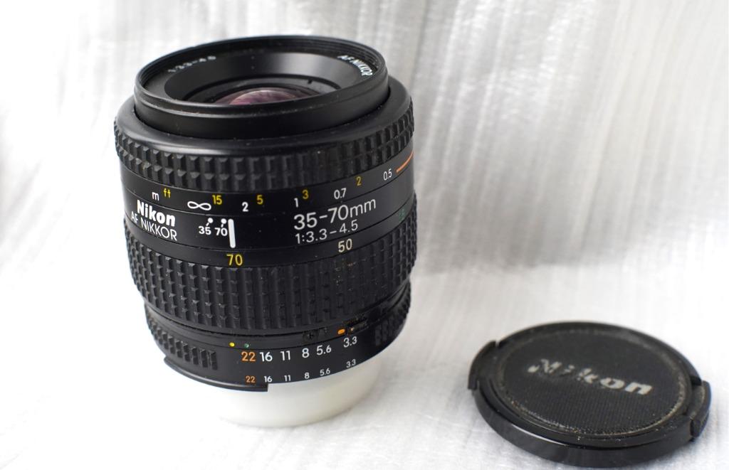 Nikon Af 35-70mm 3.5-4.5 voor Nikon „F” digit/silver SLR, Audio, Tv en Foto, Ophalen of Verzenden, Gebruikt, Spiegelreflex, Nikon