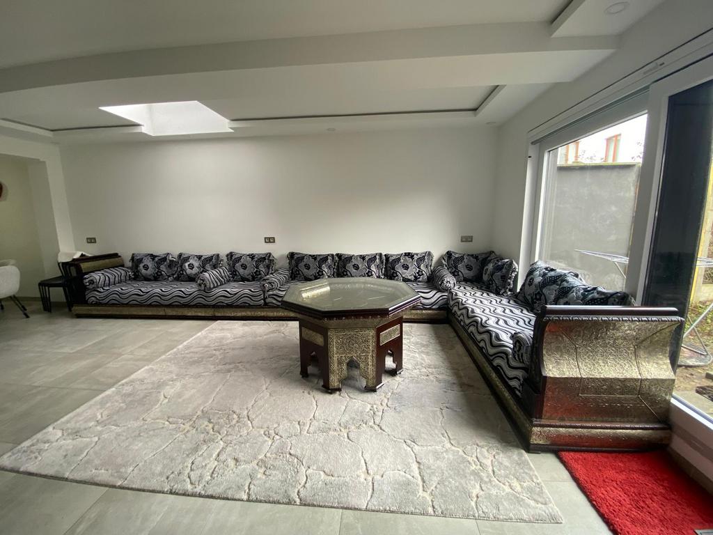 Beldi Marokkaanse salon/sedari set groot+in zeer goede staat, Huis en Inrichting, Ophalen, Zo goed als nieuw, Overige materialen
