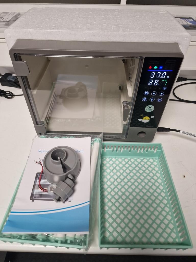 Broedmachine volautomatisch ook te gebruiken als ziekenkooi, Ophalen of Verzenden, Nieuw, Kooi-accessoires