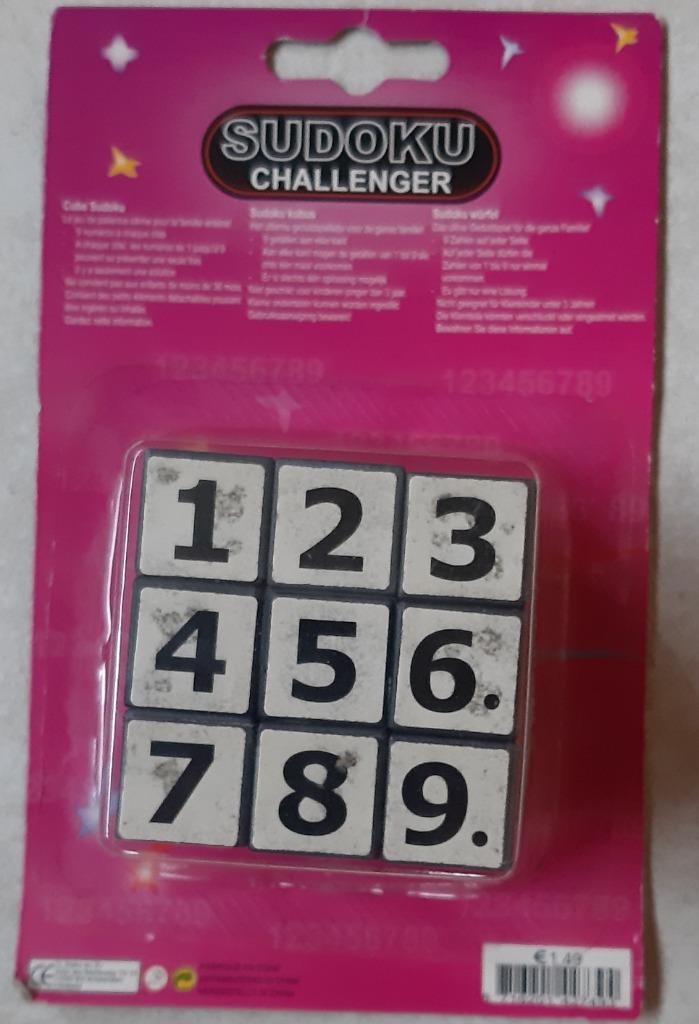 Sudoku challenger kubus, Hobby en Vrije tijd, Denksport en Puzzels, Ophalen of Verzenden, Nieuw, Overige typen