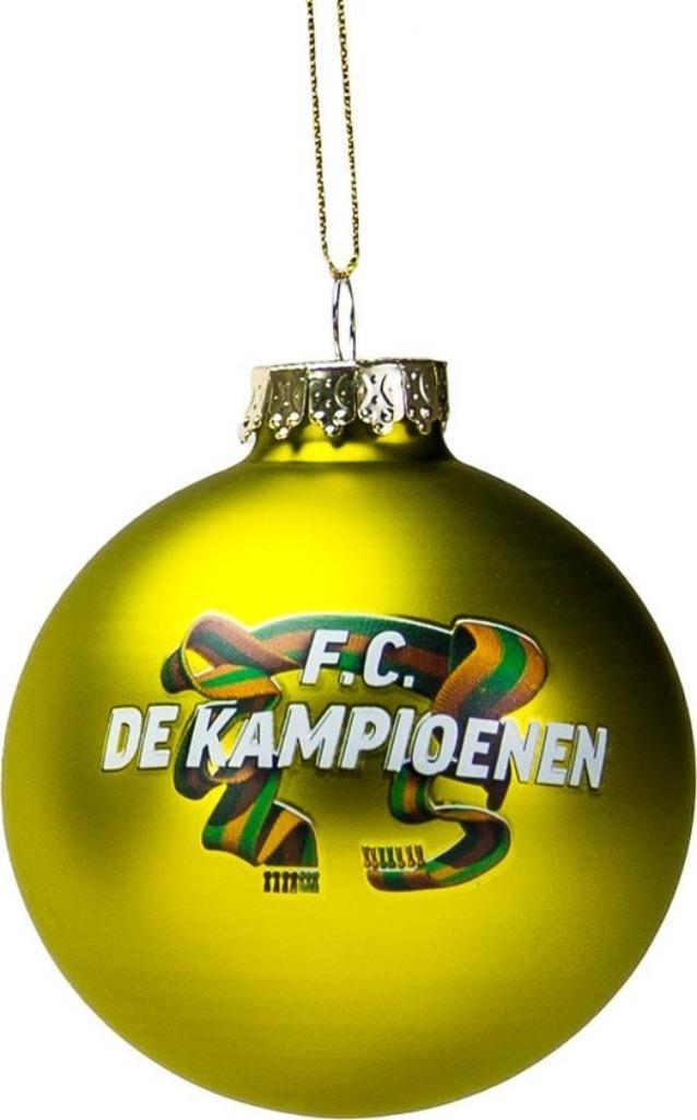 Fc de kampioenen kerstballen  set, Ophalen of Verzenden