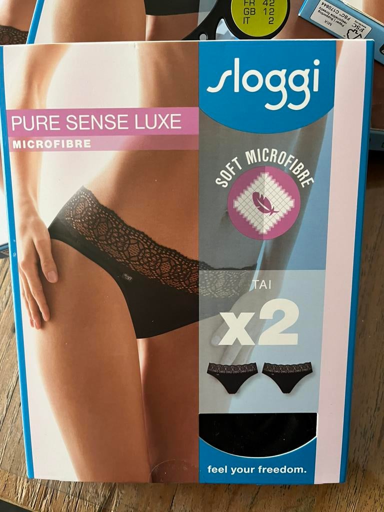 Sloggi pure sense luxe M 10 stuks, Kleding | Dames, Ophalen of Verzenden