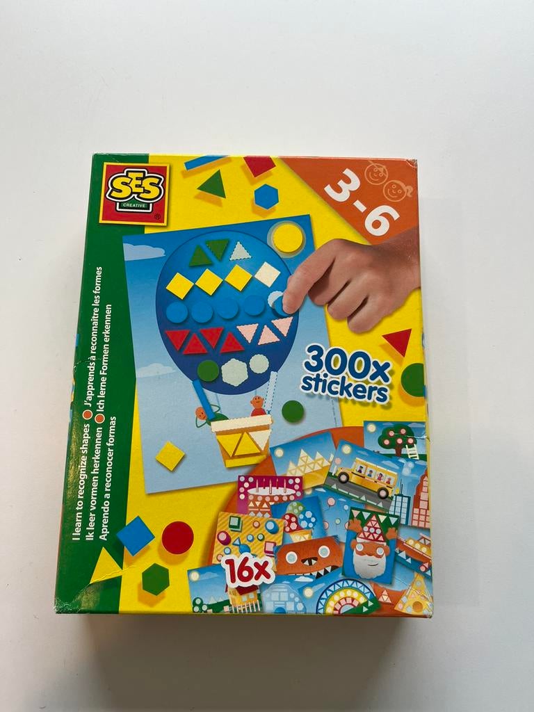 Ik leer vormen herkennen- 300 stickers- NIEUW, Ophalen of Verzenden, Nieuw, Ontdekken