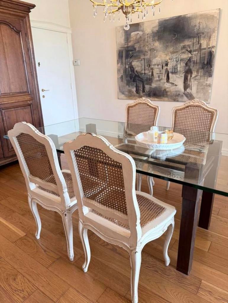 6 Antieke stoelen, Enlèvement, Utilisé