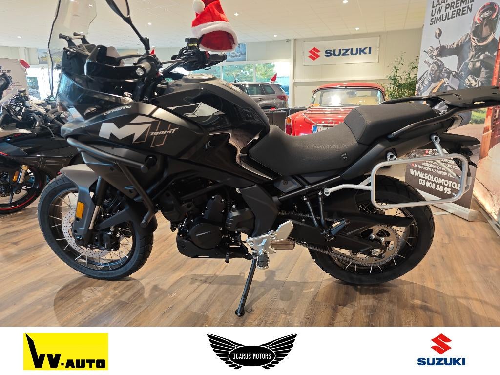 CF MOTO 700MT ADVENTURE ZWART, Traction Control, Bedrijf, Meer dan 35 kW, Toermotor