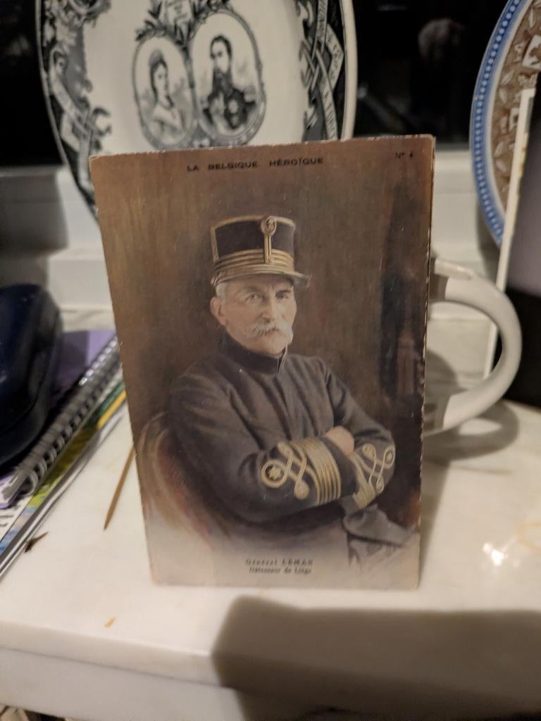 Generaal Leman, Ophalen of Verzenden, Landmacht, Foto of Poster