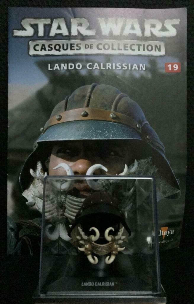 Casque de collection Star Wars n°19 " Lando Calrissian " -, Enlèvement ou Envoi, Utilisé, Figurine
