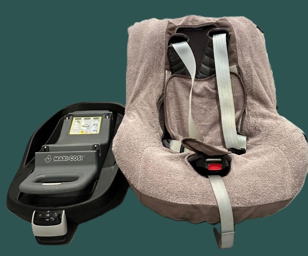 Maxicosi Pearl + FamilyFix Base, Ophalen, Gebruikt, 0 t/m 18 kg, Verstelbare rugleuning