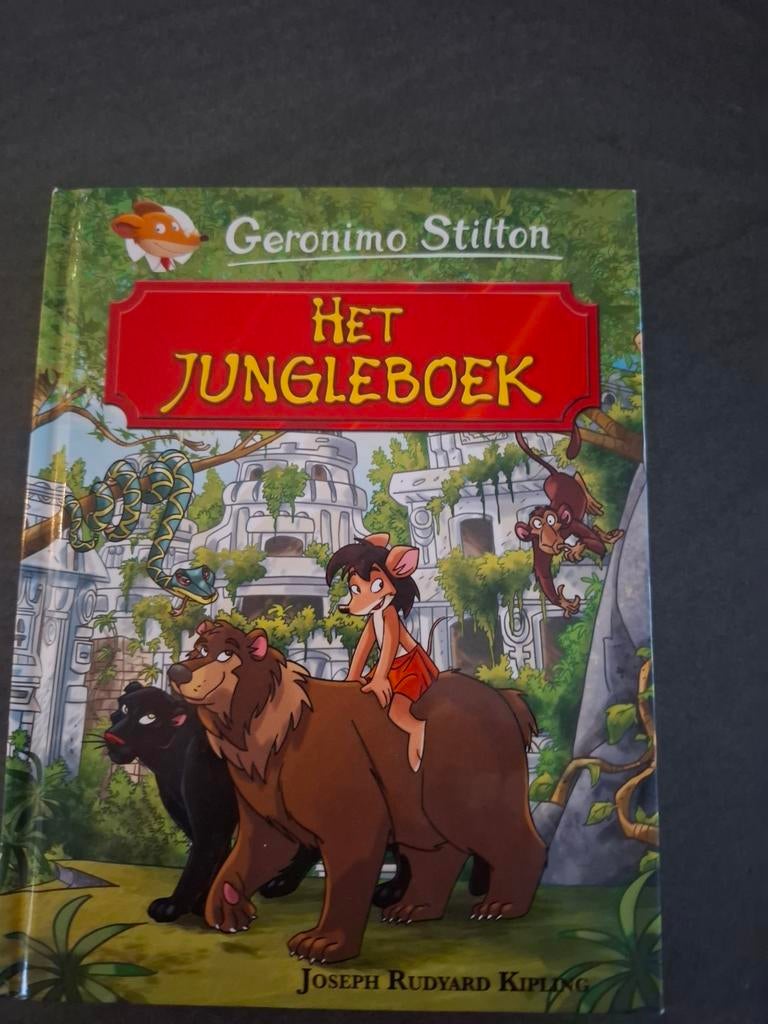 Geronimo Stilton - Het jungleboek, Ophalen of Verzenden, Zo goed als nieuw, Geronimo Stilton