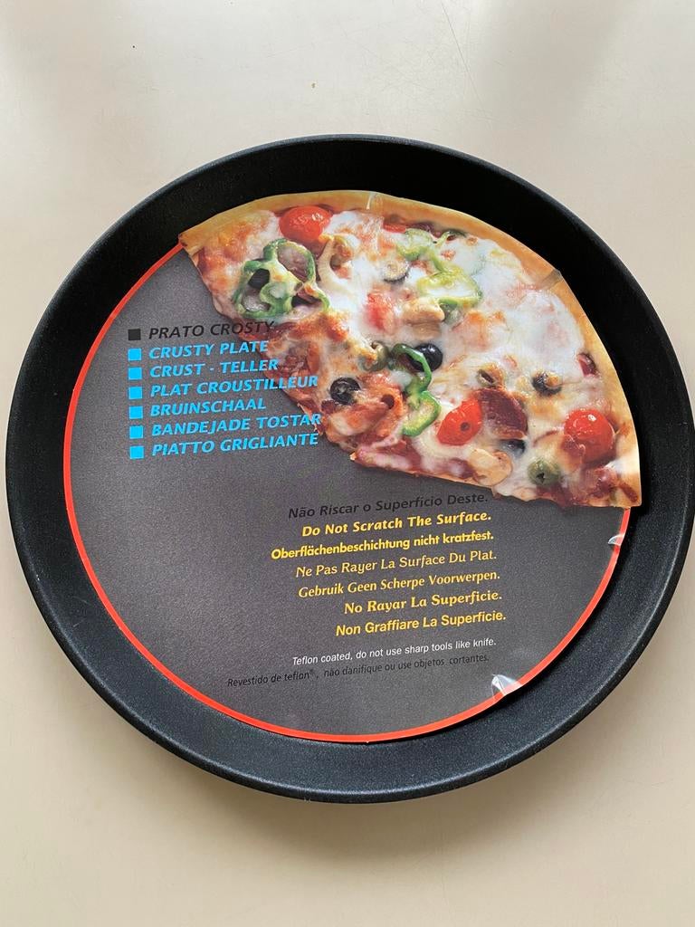 🍄 NIEUWE Pizzavorm . Non Stick + antislip onderaan, Enlèvement ou Envoi, Neuf