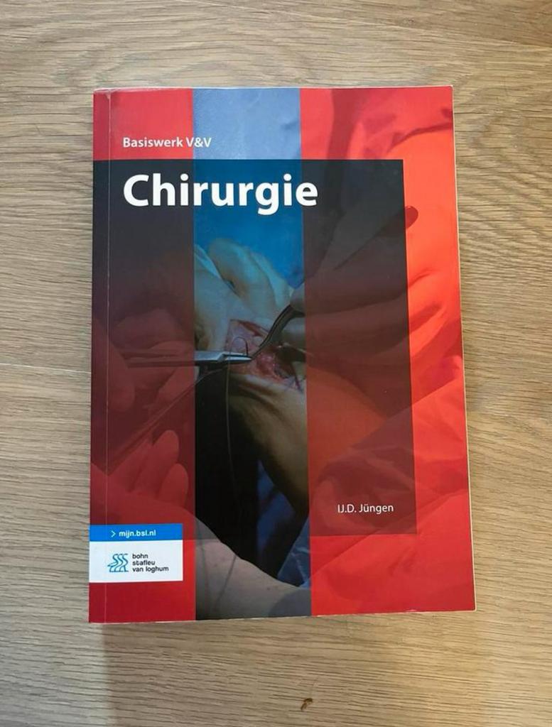 Handboek chirurgie, Ophalen of Verzenden, Nieuw, Hogeschool