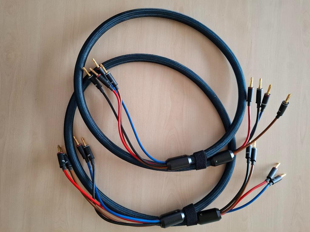 Sommer Cable SC Quadra Blue Deluxe Bi Amp/Bi Wire, Ophalen of Verzenden, Zo goed als nieuw, Minder dan 2 meter, Luidsprekerkabel