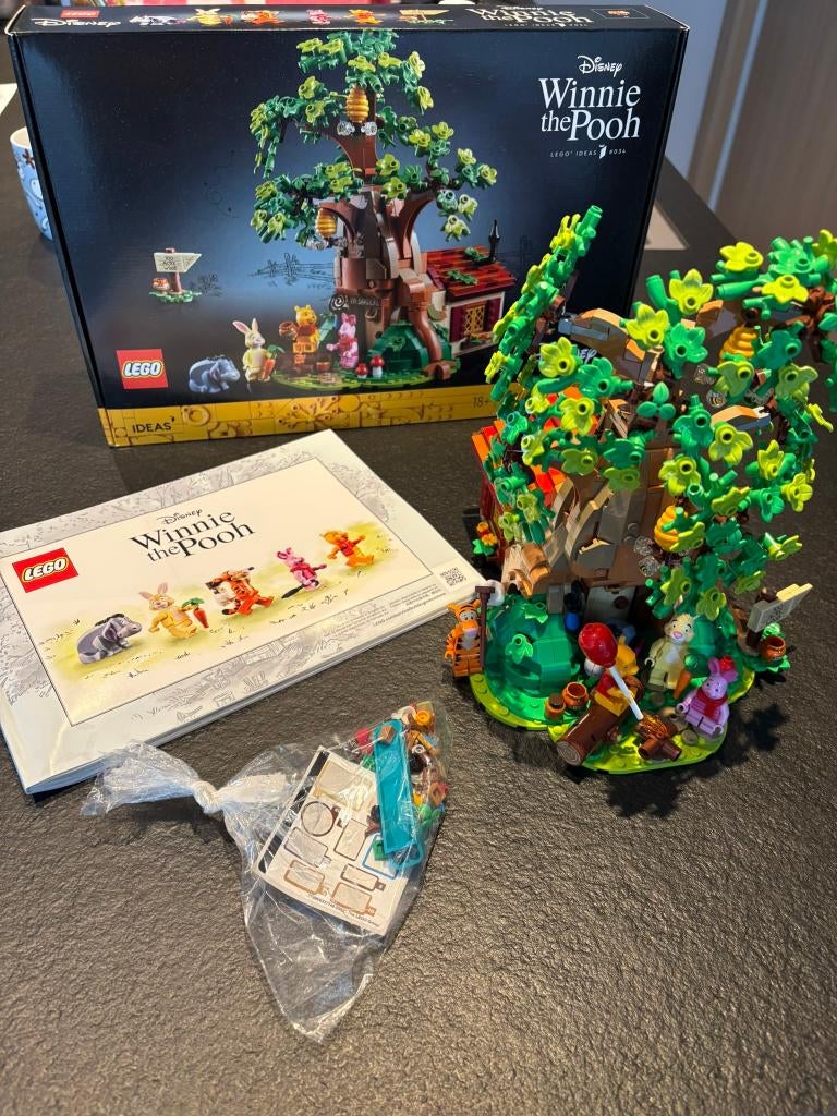 LEGO Ideas 21326 Winnie de Poeh, Ophalen, Zo goed als nieuw, Complete set, Lego