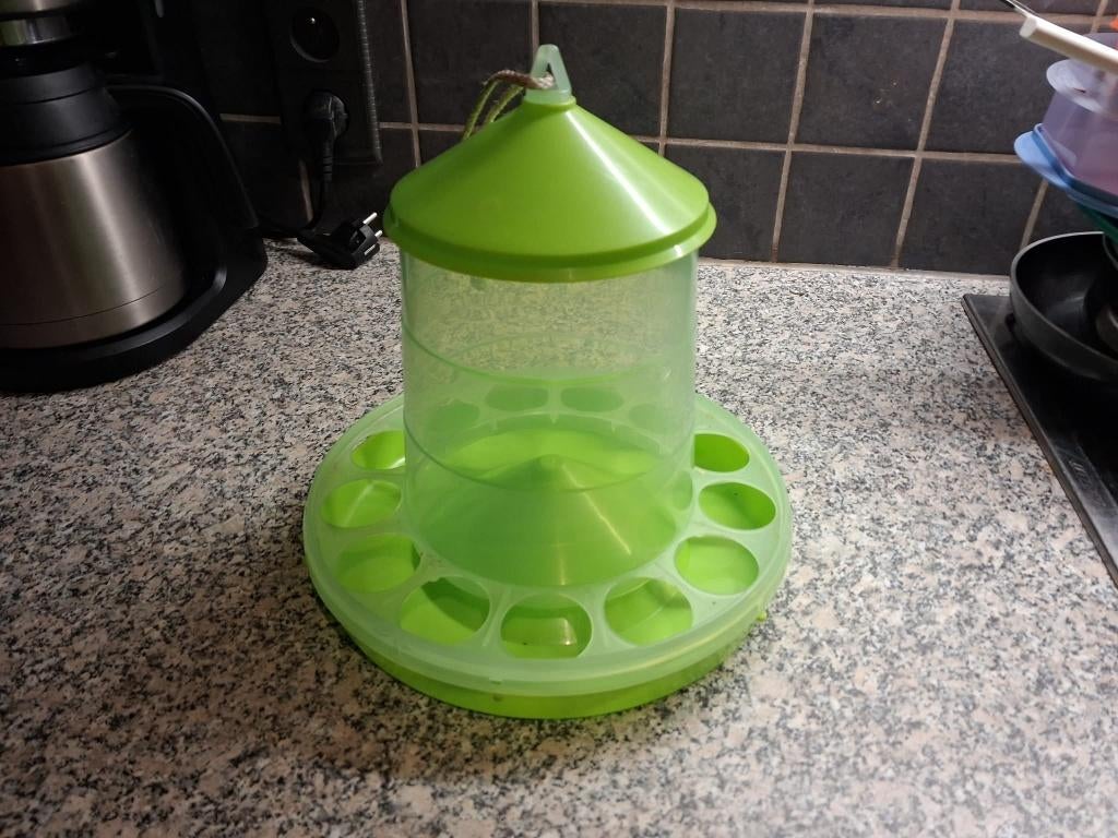 Groen eetbak merk gaun 25cm hoog, Dieren en Toebehoren, Ophalen, Gebruikt