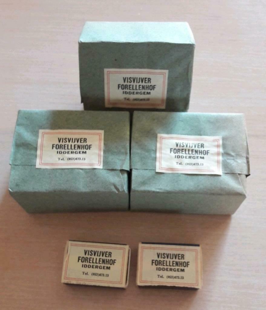 Doosjes lucifers Iddergem, bijzondere luciferdoosjes, Enlèvement ou Envoi, Neuf, Boîtes ou marques d'allumettes