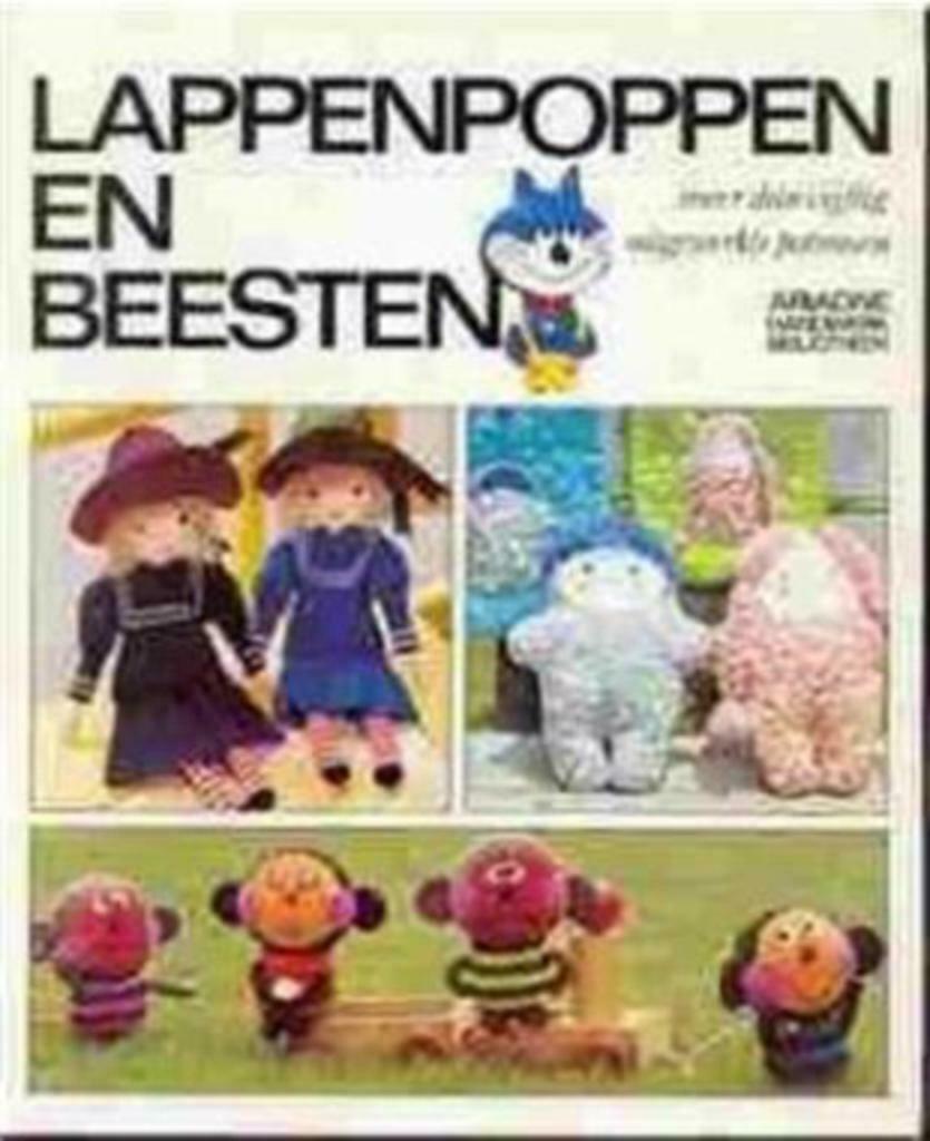 Lappenpoppen en beesten, Livres, Loisirs & Temps libre, Utilisé, Fabrication de poupées, Enlèvement ou Envoi