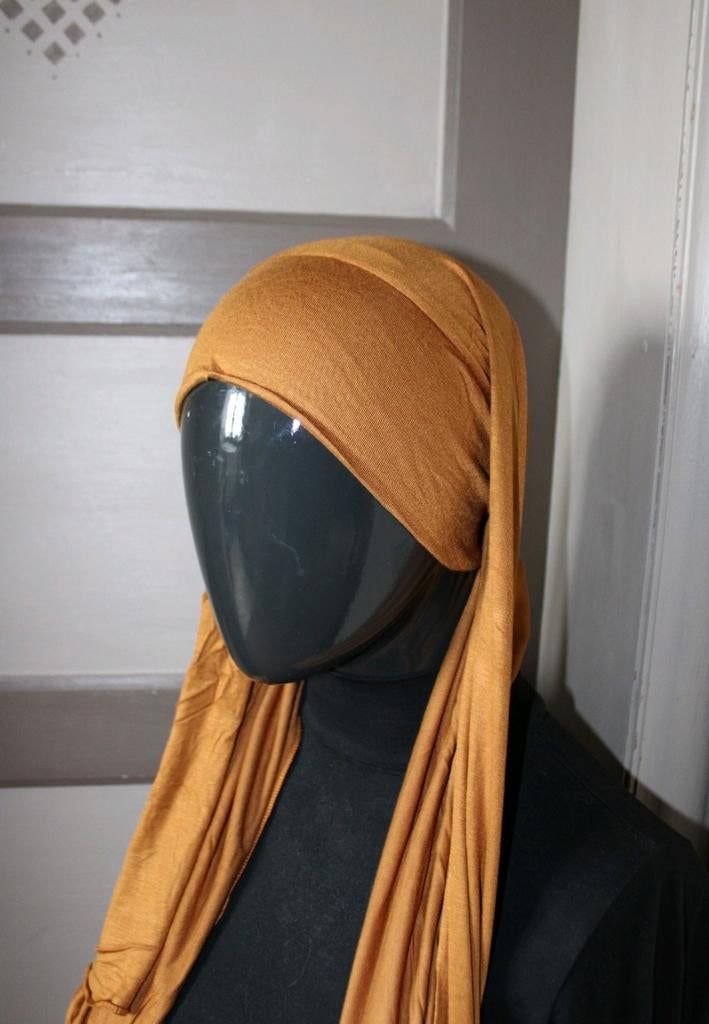 Voorgevormde stretch hijab hoofddoek tulband, Ophalen of Verzenden, Nieuw