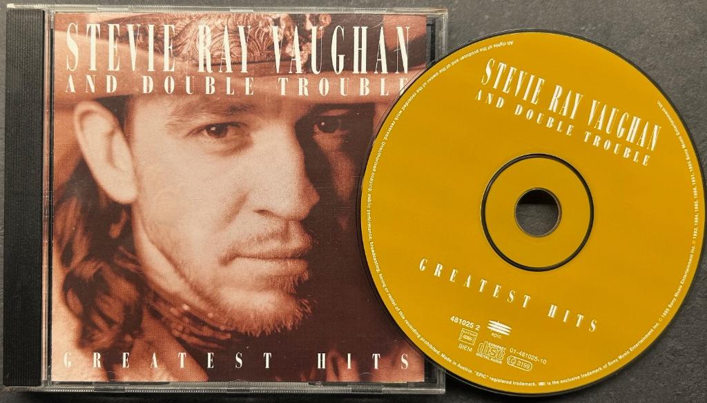 STEVIE RAY VAUGHAN & DOUBLE TROUBLE - Greatest hits ( CD ), Verzenden, Zo goed als nieuw, Poprock
