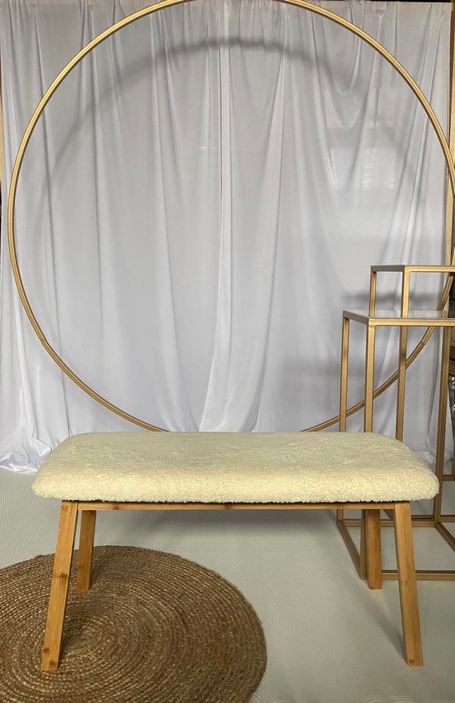 Feestdecoratie - Set met ronde boog/gouden ronde boog, Hobby en Vrije tijd, Ophalen, Zo goed als nieuw, Feestartikel